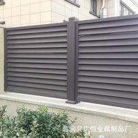 New Chinese Style Louvered Aluminum Fence for Garden & Villa