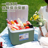 Portable Insulated Cooler Box for Camping, Picnics, and Outdoor Use