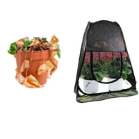 Garden Plant Protective Cover with Sunshade and Insect Netting