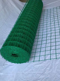 Galvanized Steel Wire Mesh Fence for Garden, Poultry, and Property Enclosure