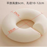 Latex U-Shaped Massage Table Face Pillow for Spa and Salon