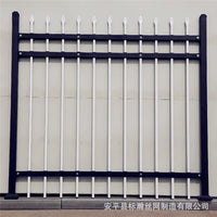 Galvanized Steel Garden Fence Panel for Community and Lawn Security