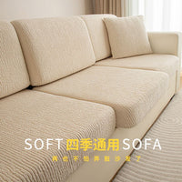 Universal Stretch Sofa Cover for Living Room L-Shape Couch Slipcover All-inclusive Elastic Sofa Protector Anti-Scratch