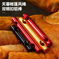 Aluminum Alloy Tent Rope Adjuster Buckle for Outdoor Camping