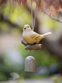 Juhan Outdoor Wind Chimes Bird Bell Hanging Ornament Garden Balcony Courtyard Decoration Healing Decompression Creative Decor