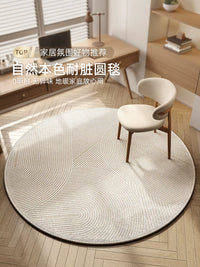 Round Chair Mat for Office and Home, Non-Slip, Sound-Dampening, Floor Protector for Swivel and Rocking Chairs