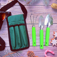Kids Garden Tool Set, Mini Shovel Rake Trowel for Potted Plants & Succulents