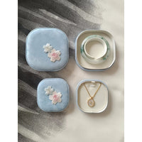 Velvet Bracelet Jewelry Box with Cute Designs, Gift for Birthdays and Weddings