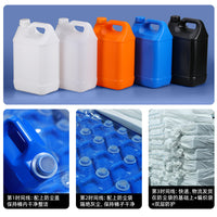 5L Square Plastic Water Storage Container with Wide Mouth and Lid