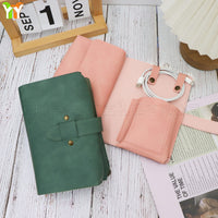 Vintage Rivet Power Bank Storage Bag Travel Business Trip Large Capacity Charger Data Cable Card Certificate Organizer