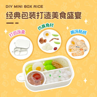 DIY Mini Bento Box / Family Feast Handmade Craft Kit for Stress Relief
