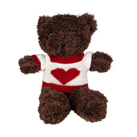 Teddy Bear Plush Toy with Sweater - Soft Stuffed Animal Doll for Gifts