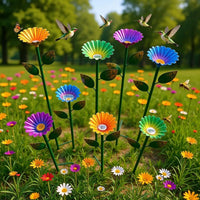Iron Art Lotus Leaf Bird Feeder & Waterer for Outdoor Garden Decor