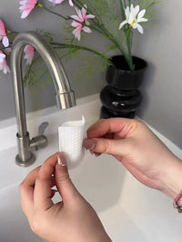Faucet Water Filter Cotton Core for Kitchen Sink, Anti-Splash Sediment Filter for Hot and Cold Water Taps