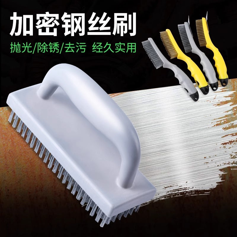 Industrial Wire Brush Set for Rust Removal and Cleaning