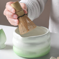 Japanese Matcha Tea Ceremony Set with Bowl, Whisk, and Accessories - 10 Piece Kit