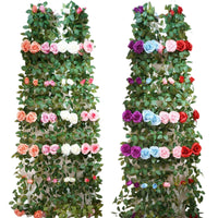 Artificial Rose Garland Vine for Wedding & Home Decor