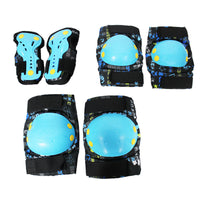 Kids' Protective Gear Set for Roller Skating, Skiing, Cycling - Knee, Wrist, Elbow Pads