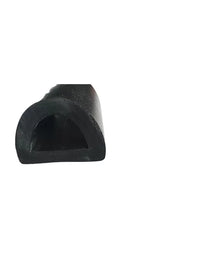 D-Type Rubber Fender Strip for Boats, Yachts, and Docks - U-Type and P-Type Marine Edge Protection