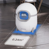 Smart Self-Cleaning Cat Litter Box with APP Remote Control for Large Cats