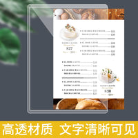 A3/A4/A5 Clear PVC Document Sleeves Hard Plastic Card Holders for Photos, Postcards, Licenses, and Files