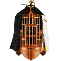 Deluxe Monkey King Bird Cage Set for Myna and Thrush