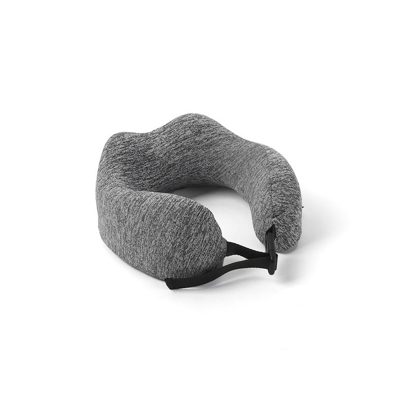 Memory Foam U-Shaped Neck Pillow for Travel and Office Naps