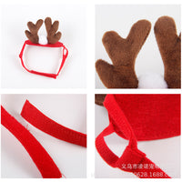Christmas Pet Antler Headband for Cats and Dogs