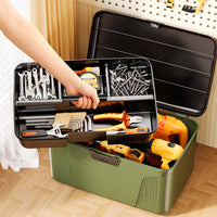 Plastic Password Lock Storage Box for Valuables and Documents