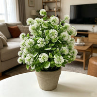 Artificial Dandelion Flower Ball for Outdoor Garden & Indoor Decor