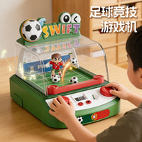 Mini Tabletop Foosball Game for Kids, Portable Indoor Soccer Toy for Boys and Girls