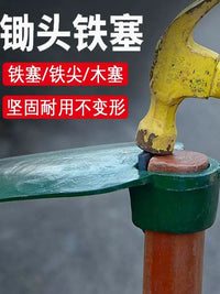 Hoe Handle Reinforcement Wedges for Secure Tool Assembly
