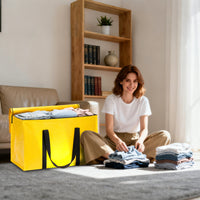 Large Capacity Foldable Storage Bag for Outdoor Camping Moving and Organizing