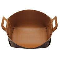 PU Leather Double-Sided Storage Box for Home Organization