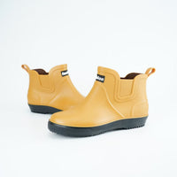 Men's Waterproof Chelsea Rain Boots Non-Slip Low-Cut Outdoor Fishing Boots