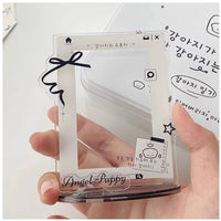 Acrylic Photo Card Holder Stand for 3-inch Kpop Photocards