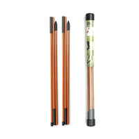 Golf Alignment Stick 3-Section Foldable Training Aid for Swing Correction and Obstacle Practice