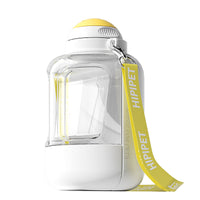 Portable Pet Water Bottle and Food Dispenser for Dogs and Cats, Large Capacity Travel Drinker with Food Bowl