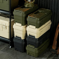 Portable Multi-functional Hardware Tool Box for Home, Camping, and Industrial Storage