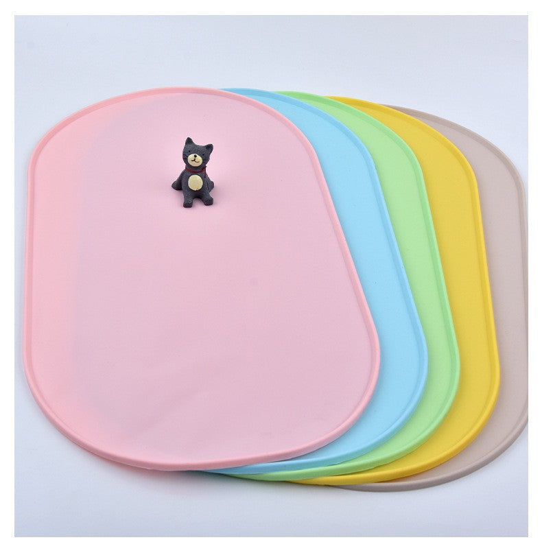 Pet Silicone Feeding Mat Waterproof Non-Slip Easy Clean for Cats and Dogs