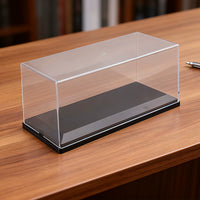 Display Case for 1:32, 1:18, 1:43 Scale Model Cars - Dustproof, High Transparency, Integrated Design