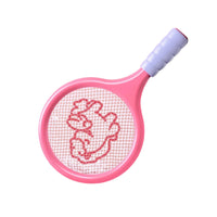 Kids Badminton Racket Set for Parent-Child Interaction, Double Tennis Racket Toy for Kindergarten and Primary School Students 6-12 Years Old