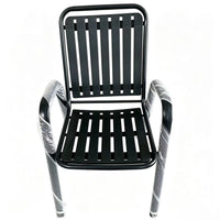 Outdoor Folding Chair, Patio Garden Balcony Cafe Chair, Waterproof Sunscreen