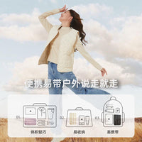 Unisex Winter Warm Down Cotton Vest Sleeveless Jacket for Men and Women