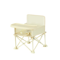 Foldable Kids' Beach Chair with Backrest - Portable Toddler Dining & Learning Seat for Outdoor Use