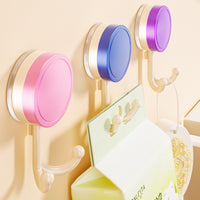 Dopamine Suction Cup Hooks, Punch-Free, Strong Bearing, Adhesive Hooks for Entryway, Door, Keys, Hats