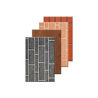 Metal Carved Board Polyurethane Insulated Wall Panels for Villas and Guardhouses