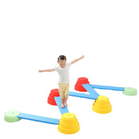 Kids' Sensory Balance Beam Set for Indoor Play and Training