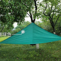 Outdoor Triangle Sun Shade Sail UV Protection Waterproof Canopy for Camping Beach