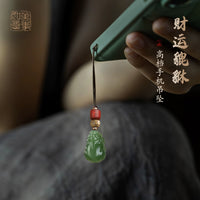 Pixiu Charm Phone Chain / Keychain for Good Fortune